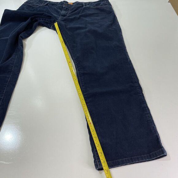 HUGO BOSS “Orange 24” Men’s Blue Corduroy Pants Regular Fit Size 40x30 - Picture 3 of 12